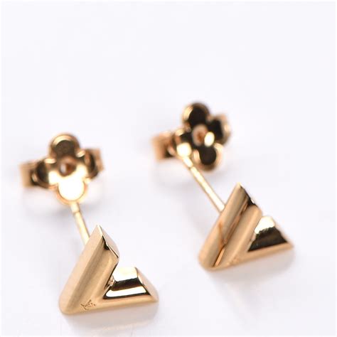 louis vuitton essential v ketting|Essential V Stud Earrings . .